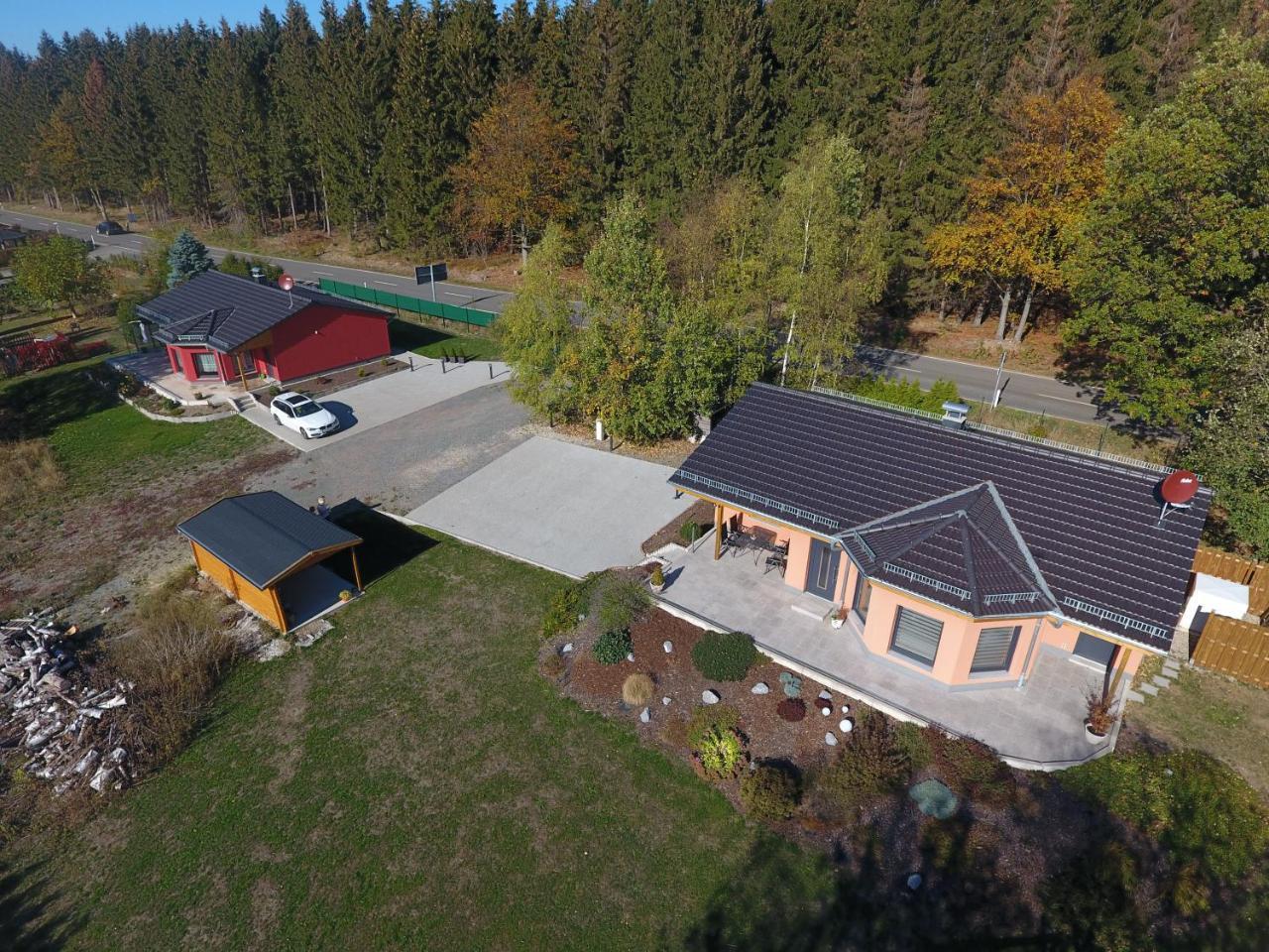 Ferienhaus Am Ramberg Villa ฟรีดริคสบรุนน์ ภายนอก รูปภาพ